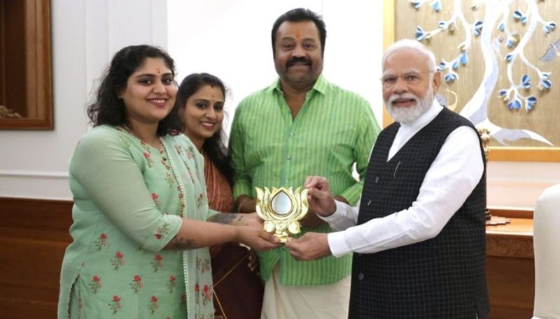 Suresh Gopi meet prime minister narendra modi nrn 