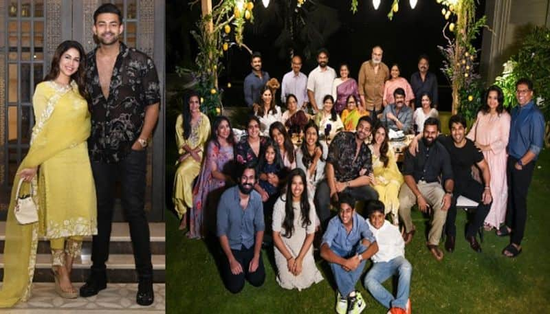 Varun Tej Pre Wedding celebrations photos goes viral NSK