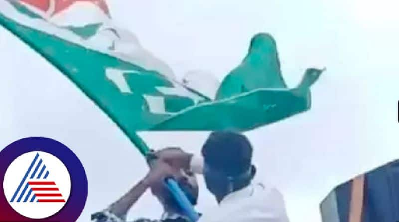 Another case of insulting the national flag during Eid Milad at kumata uttarakannada rav