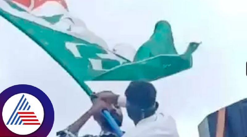 Another case of insulting the national flag during Eid Milad at kumata uttarakannada rav