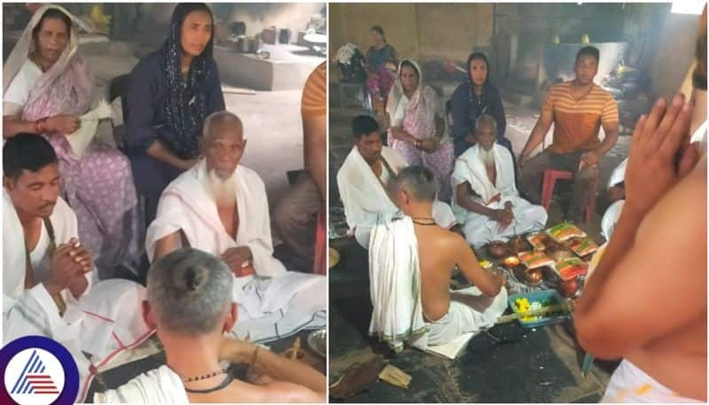 Dharwad Muslim family Accomplished father pinda shraddha in Gokarna like Hindu tradition sat