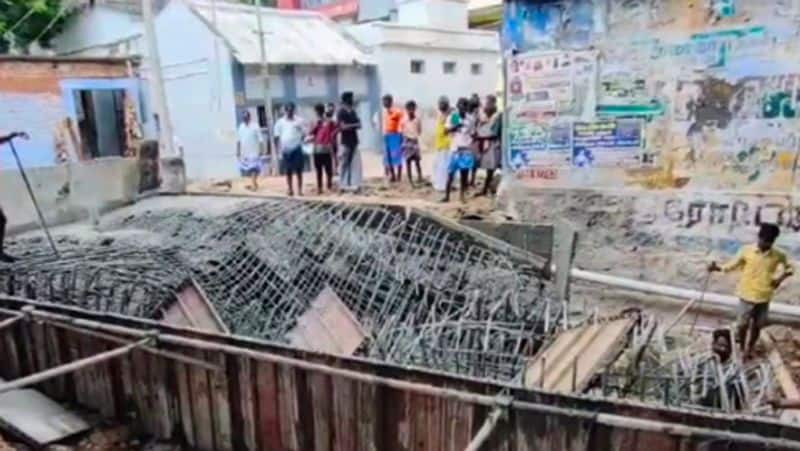 newly constructed bridge collapsed in virudhunagar tvk