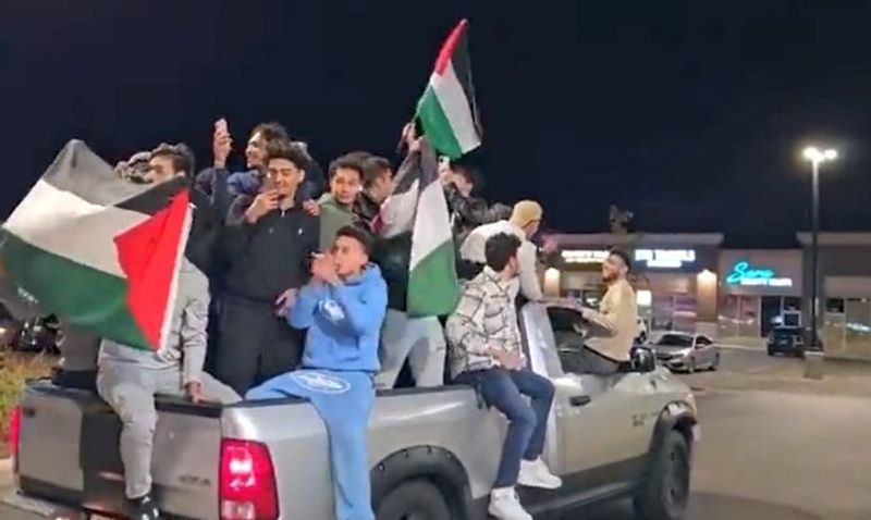 Shocking Brazen celebrations in Canada after Hamas makes Israel bleed