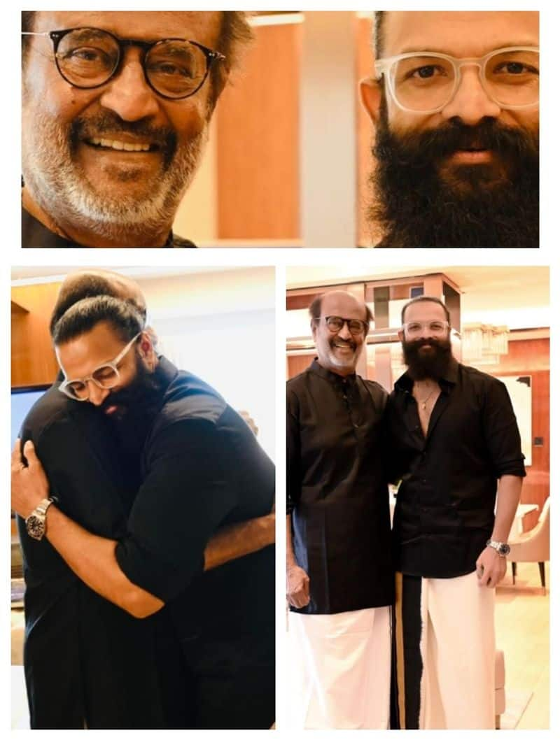 rajinikanth trivandrum got vistiors from malayalam cinema jayasurya and 2018 movie team vvk