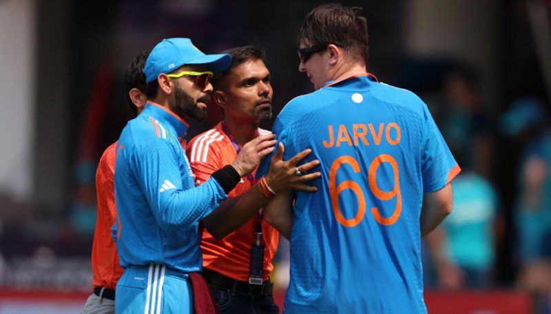 ICC World cup 2023: Jarvo 69, famous England pitch invader appears in India vs Australia WC match CRA