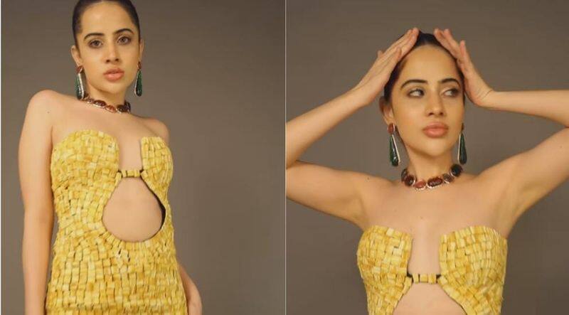 Urfi Javed creates a cigarette bud dress, see pictures DPK