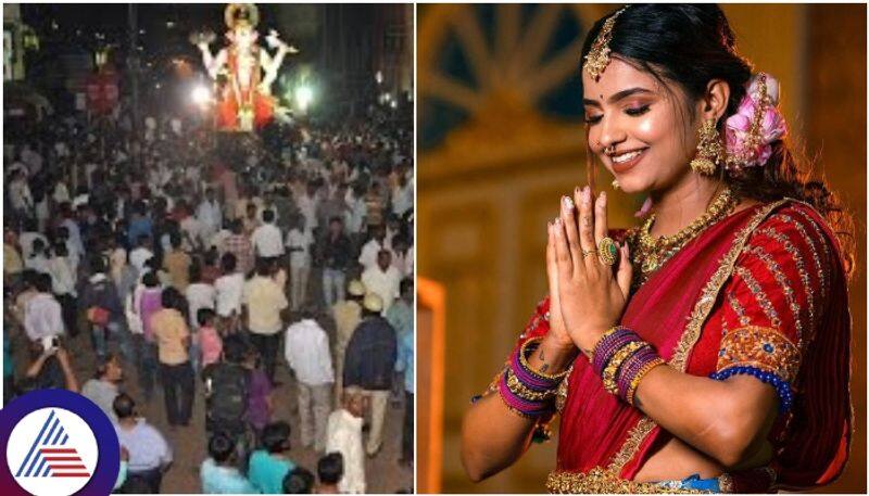 Fans invited Kannada Bigg Boss actress Sonugowda to DJ dance on Ganapati festival sat