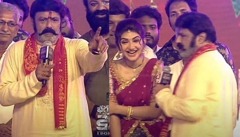 గ్రౌండ్ ఫ్లోర్ బలిసిందా డాడీ అని మోక్షజ్ఞ తిట్టాడు.. శ్రీలీల వల్లే, దసరాకి దంచుదాం : బాలయ్య 