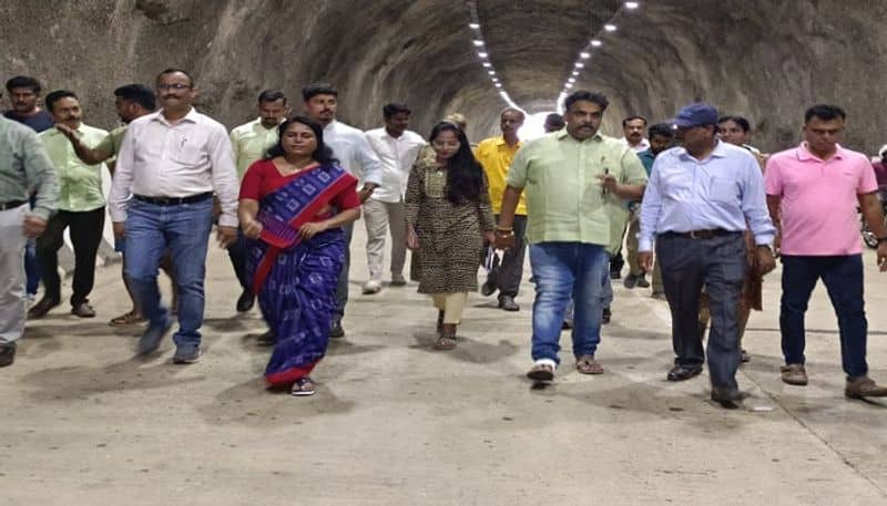 IRB Experts Did Tunnel Inspection at Kawar in Uttara Kannada grg