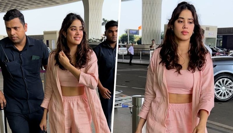 Janhvi Kapoor spotted at the airport with alleged boyfriend Shikhar Pahariya, sparks vacation rumours RKK