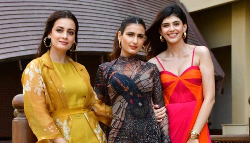 Dhak Dhak Promotions: Dia Mirza, Fatima Sana Shaikh, Sanjana Sanghi grace the event [Photos] SHG