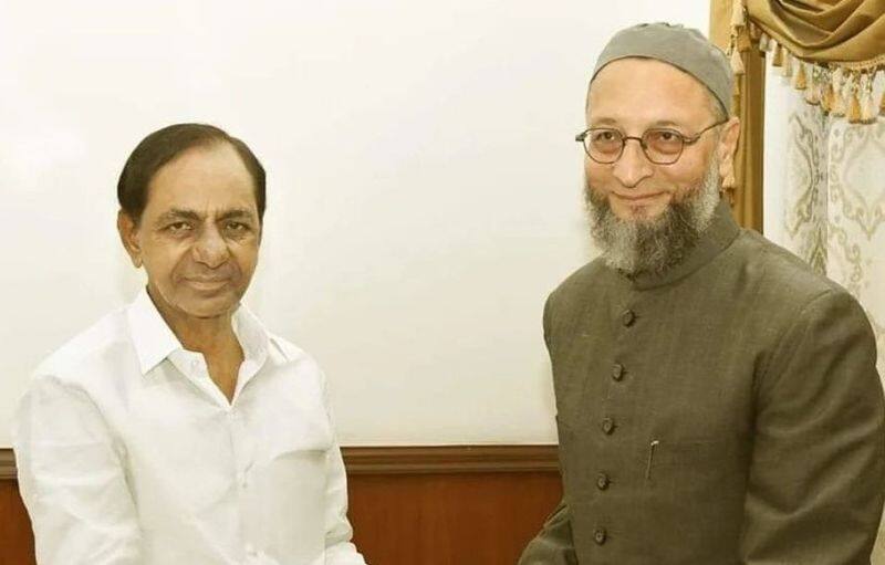 telangana elections 2023 : KCR is sure to hit a hat trick, Asaduddin Owaisi  - bsb