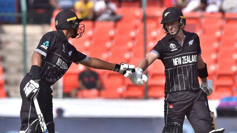 New Zealand Scored 322 Runs against Netherlands in 6th Match of Cricket World Cup 2023 at Hyderabad rsk