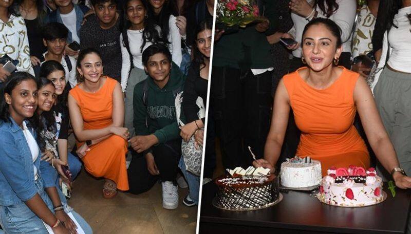 Rakul Preet Singh celebrates birthday with fans, see pictures RKK