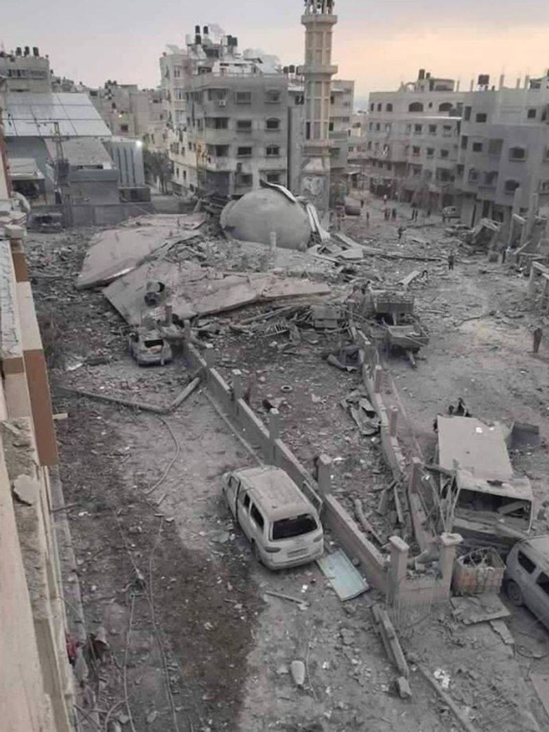 Israel Hamas War: The Ruins of Gaza