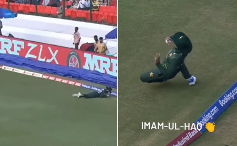 ICC World cup 2023 Pakistan boundary line controversy erupt after Kusal mendis catch by Imam ul haq ckm