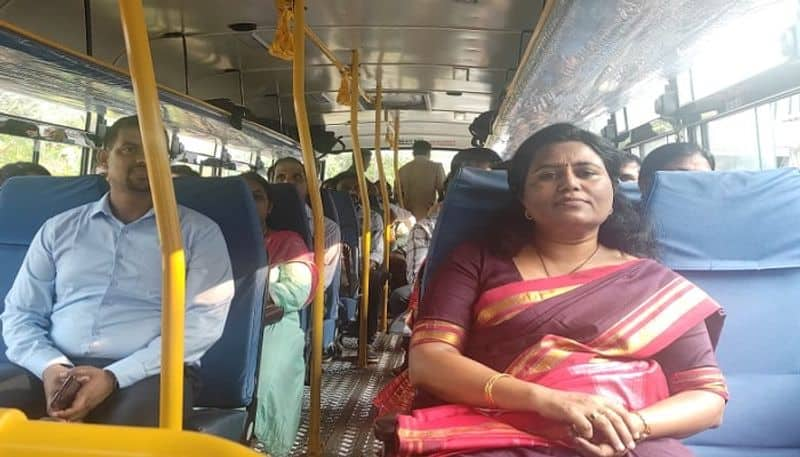 Two Women DC's Who Traveled in Government Buses in Karnataka grg