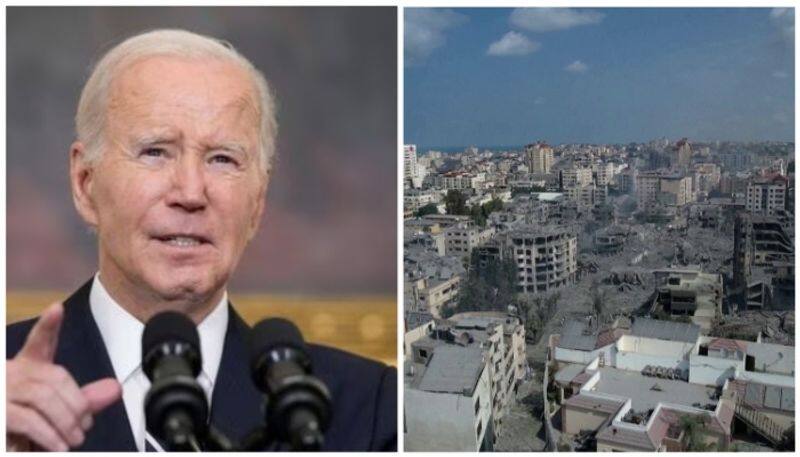 Act of sheer evil Hamas actions remind of ISIS Joe Biden condemns attack on Israel gcw