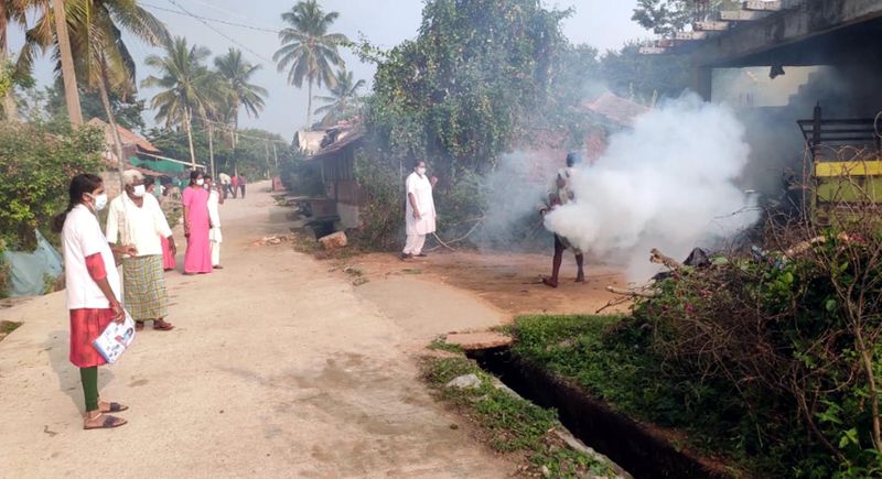 Fogging spray to control mosquitoes snr