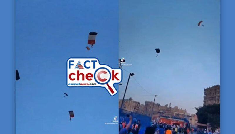 Fact Check: Viral video of Hamas fighters parachuting in Israel is  FAKE rkn