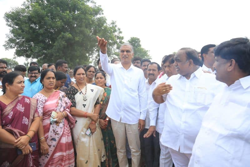 Steady progress in Telangana under KCR's leadership; Minister Harish Rao inspected Husnabad venue RMA