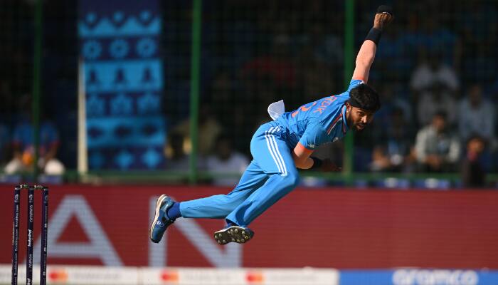 World Cup 2023 Jasprit Bumrah 4 Wicket Haul Helps India Restrict Afghanistan To 272 for 8 kvn