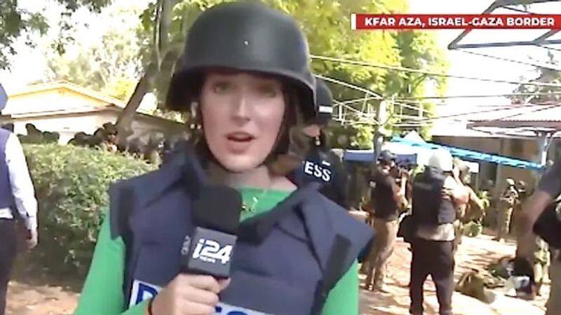 Israel Palestine war TV news correspondent defends reporting on infant beheadings by Hamas