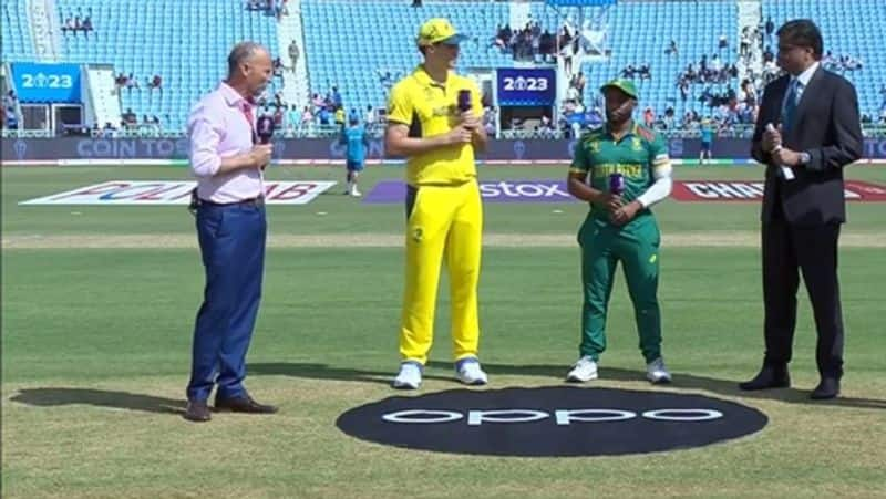 ICC World Cup Semifinal South Africa win the toss and elect to bat first against Australia kvn