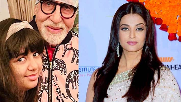 Aishwarya Rai crops Jaya Navya Agastya out of pic with Aaradhya and Amitabh on big bs birthday vvk