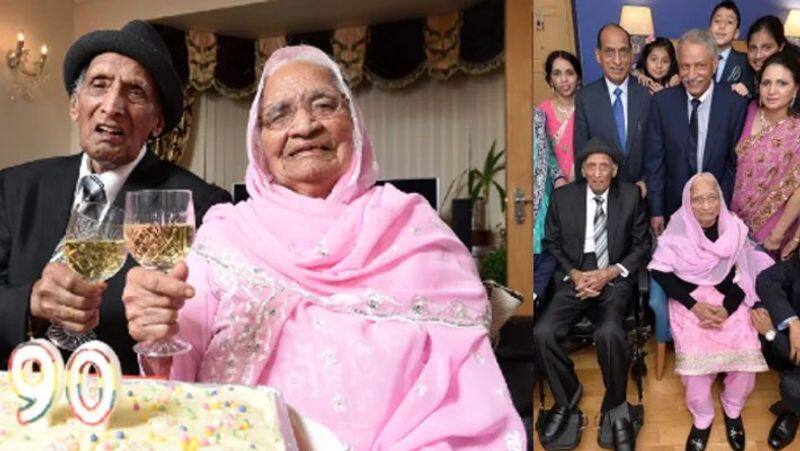 90 years Longest Marriage Bond, this Indian Origin couple is the only one who celebrated their 90 year of Marriage Granite Anniversary akb