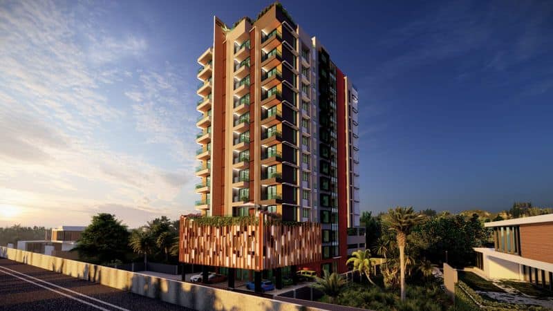 marutham crest one35 luxury apartments in Thiruvananthapuram