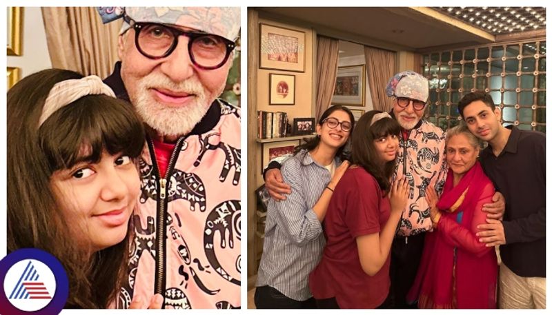  Aishwarya Rai crops Jaya Bachchan Navya Naveli out of photo while wishing Amitabh Bachchan on birthday gow