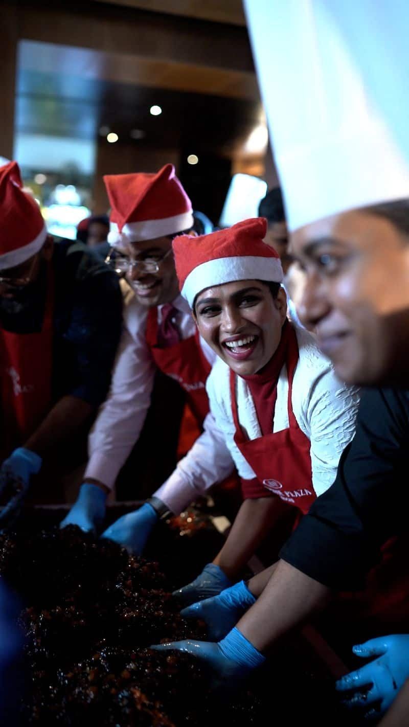 Crowne Plaza Kochi Christmas cake mixing ceremony 2023 Swasika