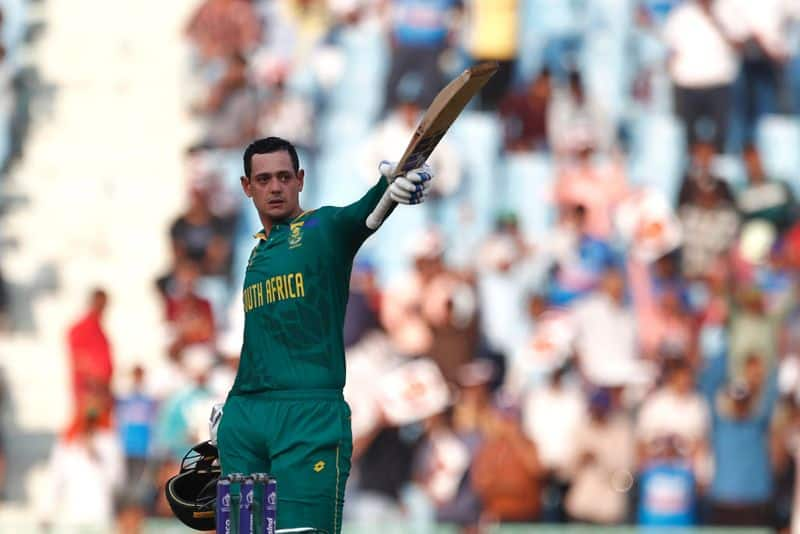 Quinton de Kock becomes 1st South African batter to hit 3 hundreds in single World Cup edition kvn