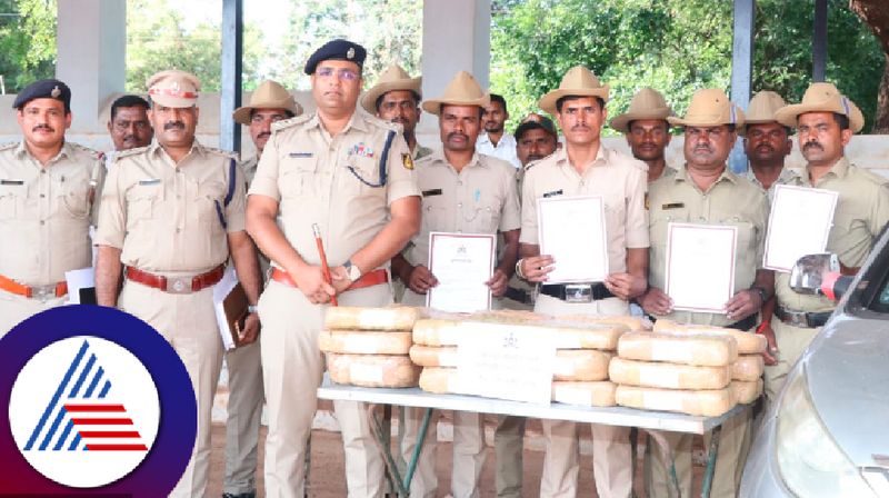 Big operation by Bidar Police Marijuana worth 47 lakh seized rav