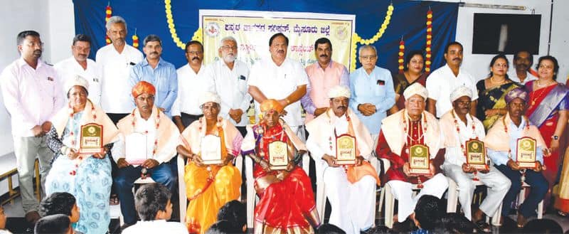 Government should encourage folk artists: K. Mari Gowda snr