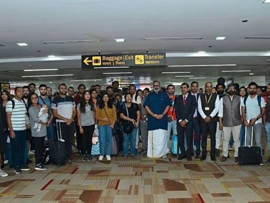 Operation Ajay ... First flight reached israel to New Delhi with 220 passengers AKP 