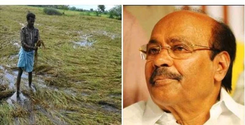 Ramadoss said that the compensation announced by the Tamil Nadu government for the flood-affected samba crops is not enough KAK