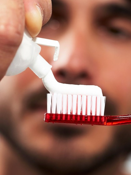 White toothpaste