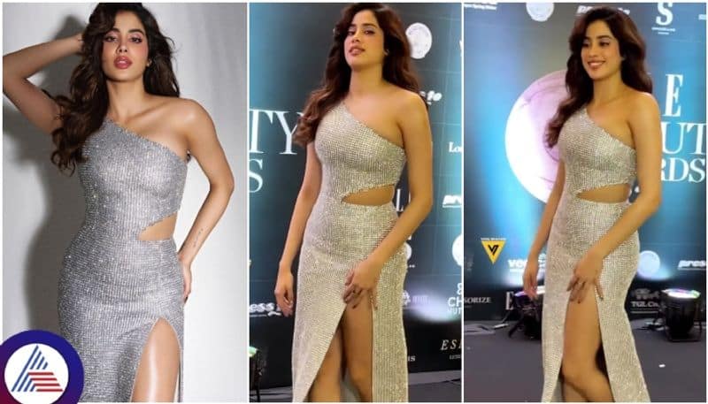 Janhvi Kapoor walks the ramp in glittering dress at the Elle Beauty Awards 2023 sat