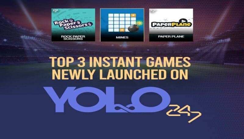 Top 3 interesting and instant games newly launched in yolo 247 app and website ans