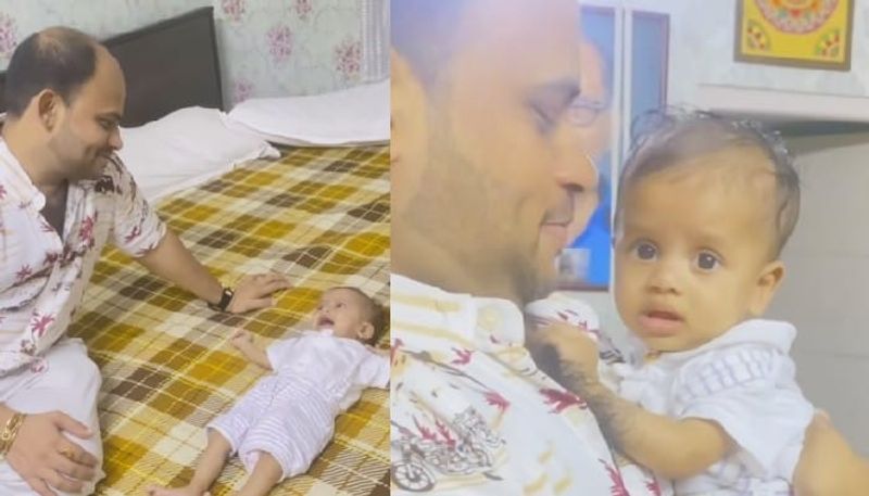 devika vijay madhav son athmaja not recognize father vijay after remove beard vvk