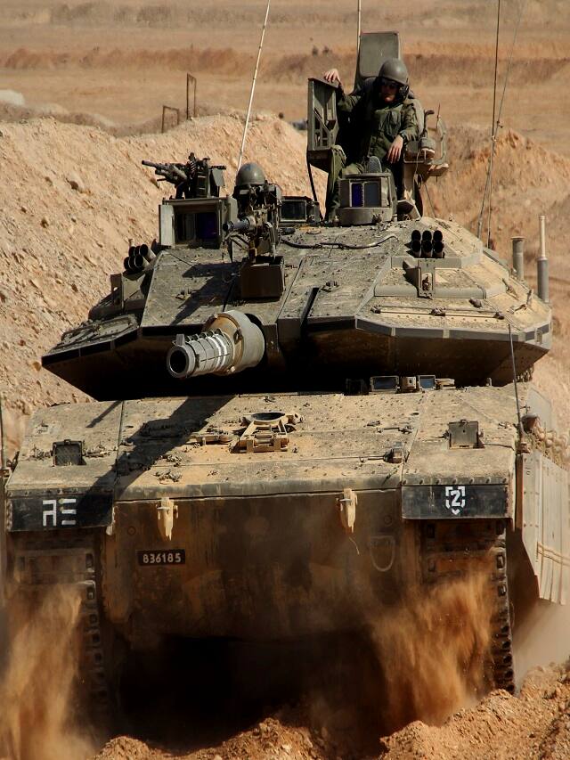 IDF deploys world's most powerful tank, Merkava Mark IV against Hamas