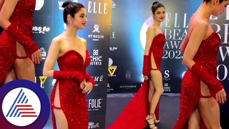 Vulgarity  Divya Khosla brutally trolled for her bold   hip baring outfit at Elle Awards Rao