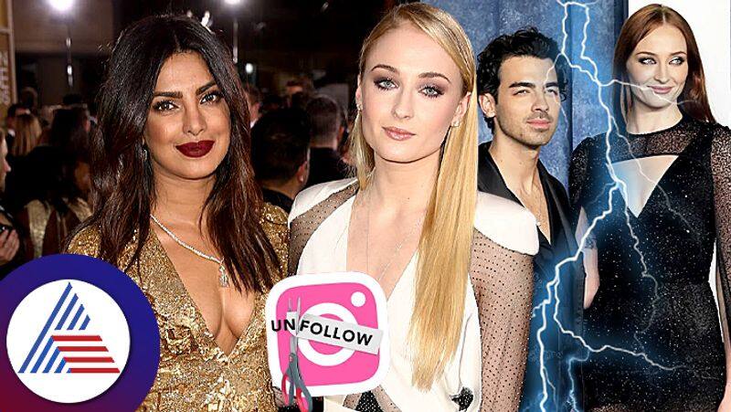 Amid Joe Jonas divorce  Priyanka Chopra and Sophie Turner unfollow each other on social media gow