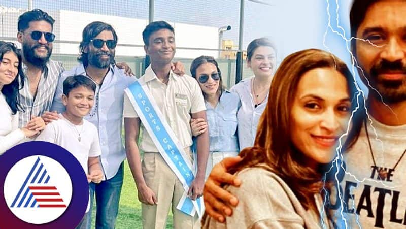 Dhanush Aishwaryaa Rajinikanth to call off divorce  Ex-couple spotted at son  school event Rao