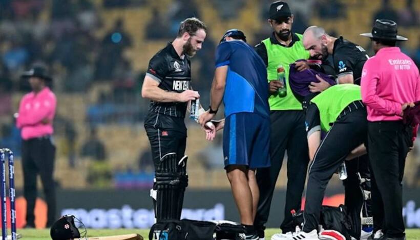 విరిగిన కేన్ విలియంసన్ బొటన వేలు... ఐపీఎల్‌లో గాయపడి, వన్డే వరల్డ్ కప్ రీఎంట్రీ మ్యాచ్‌లోనే!