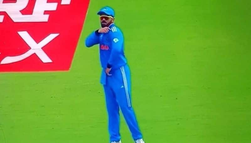 cricket ODI World Cup 2023: Jersey drama unfolds as Virat Kohli switches outfit mid-match osf