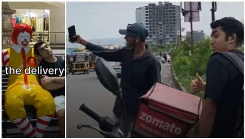 Pune man ordered food through zomato in front of restaurant delivery boy came he said that strange reason btb