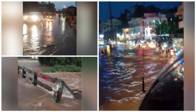 heavy rainfall at many places around coimbatore vel